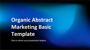 Resumen orgánico - Plantilla básica de marketing
