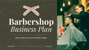 Plano de negócios da barbearia