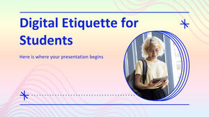 Digital Etiquette for Students