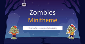Zombies-Minithema