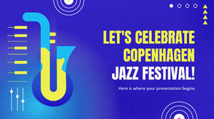 코펜하겐 재즈 페스티벌을 축하합시다!