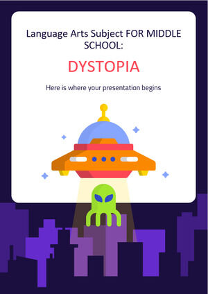 Pelajaran Seni Bahasa untuk Sekolah Menengah: Dystopia