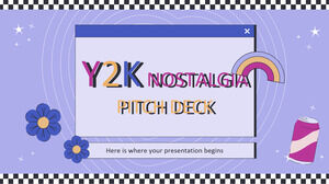 Pitch Deck Y2K Nostalgia