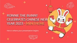 Ronnie The Bunny Celebrates Chinese New Year 2023 - Minitheme