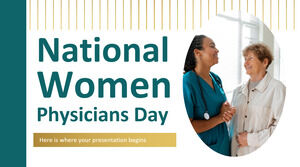 讓我們慶祝全國女醫師日