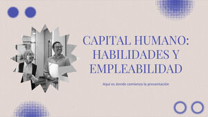 Capital Humano: Habilidades y Empleabilidad