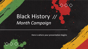 Campaña del Mes de la Historia Negra