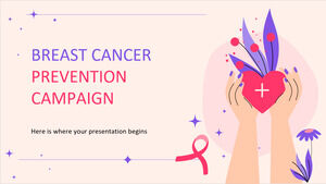 유방암 예방 캠페인