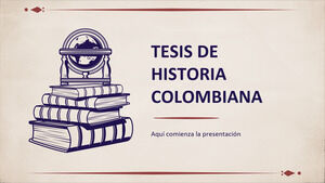 أطروحة التاريخ الكولومبي