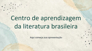 Brazilian Literature Appreciation and Learning Center