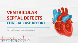 Rapport de cas clinique sur les malformations septales ventriculaires