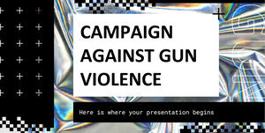 Кампания против насилия с применением огнестрельного оружия
