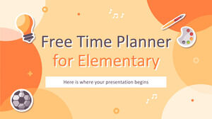 Planowanie czasu wolnego dla szkół podstawowych