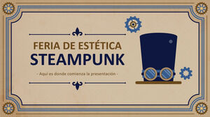 Newsletter du salon de l'esthétique Steampunk