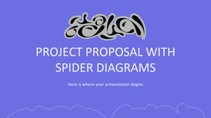 帶有蜘蛛圖的項目提案