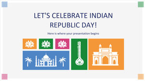 인도 공화국의 날을 축하합시다!