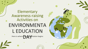 Kegiatan Penyadaran Dasar pada Hari Pendidikan Lingkungan Hidup