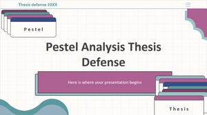 Pestel分析論文答辯