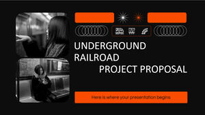 Proposta di progetto della ferrovia sotterranea