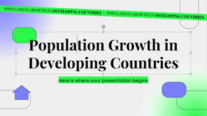 Crescimento Populacional em Países em Desenvolvimento Defesa de Tese