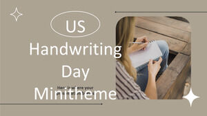 US Handwriting Day Minithema