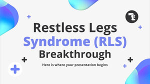 不寧腿綜合症 (RLS) 突破