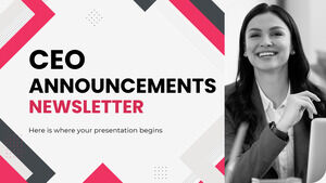 CEO Announcements Newsletter