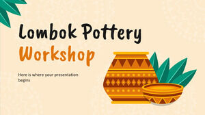 Atelier de poterie de Lombok