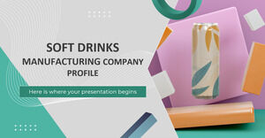 Soft Drinks Manufacturing Company Profile