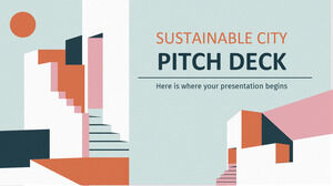 Sustainable City Pitch Deck