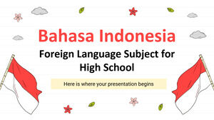 바하사 인도네시아 고등학교 외국어 과목