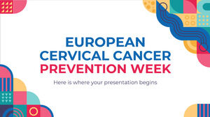 欧州子宮頸がん予防週間
