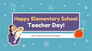 행복한 초등학교 교사의 날!