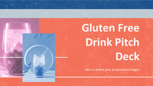 Pitch-Deck für glutenfreie Getränke