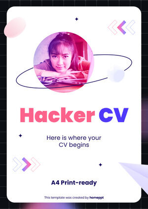 Curriculum vitae hacker