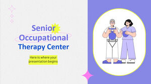 Centro di terapia occupazionale per anziani