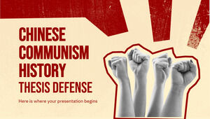Apărarea tezei de istorie a comunismului chinez