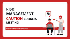 Risk Management Caution Business Meeting