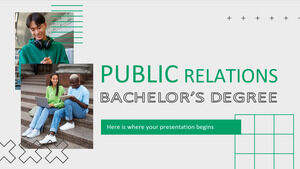Public Relations Bachelor's Degree