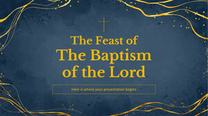 La festa del Battesimo del Signore