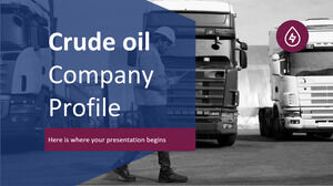 Profil von Rohölunternehmen