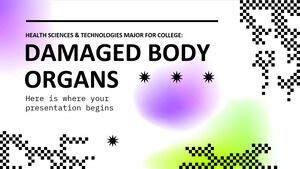 Hauptfach Gesundheitswissenschaften und -technologien für das College: Beschädigte Körperorgane
