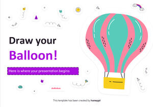 Desenhe seu balão!