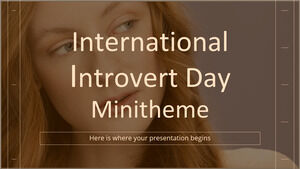 International Introvert Day Minitheme