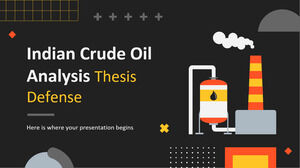 印度原油分析论文答辩