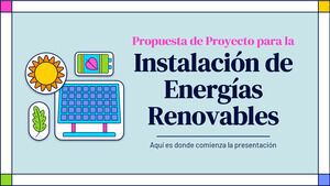 Proposta de Projeto de Instalação de Energias Renováveis