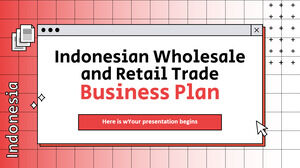 Индонезийский бизнес-план оптовой и розничной торговли
