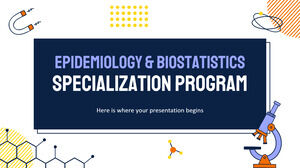 Epidemiology and Biostatistics Specialization Program