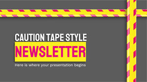 Atenție Tape Style Newsletter