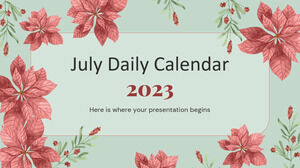 Juli Tageskalender 2023